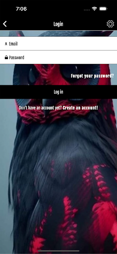 Android application BLVCK BIRD screenshort