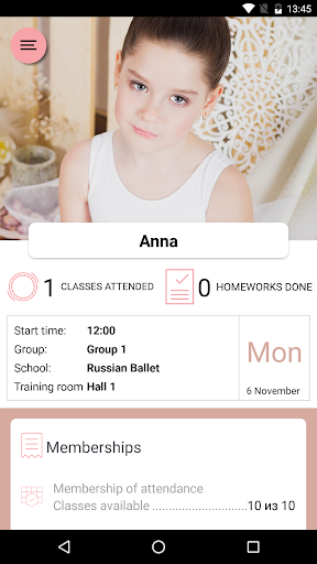 Android application Russian Ballet screenshort