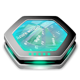 Azure wingtip Keyboard Art icon