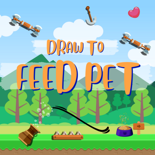 Draw To Feed Pet : Save Pet