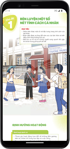 Android application HDTNHN Lớp8 – bản 2 screenshort