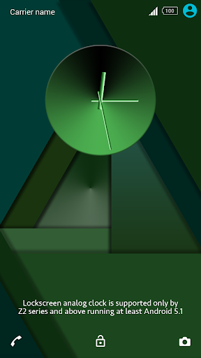 MonoChrome Green for Xperia Screen 2
