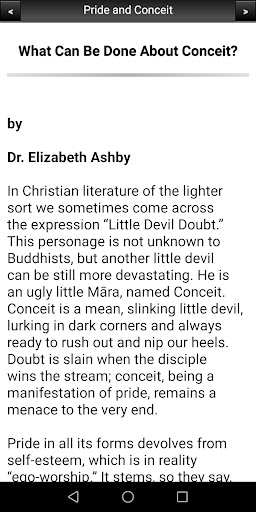 Pride and Conceit Screen 2