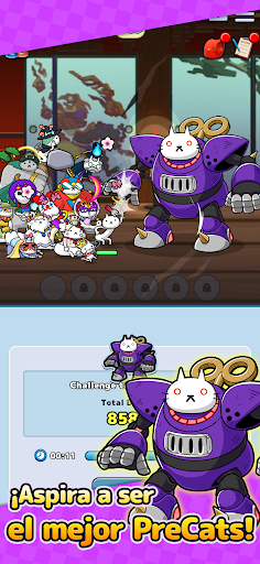 PreCats! RPG Gatos Ociosos Captura de Pantalla del Juego Android 6