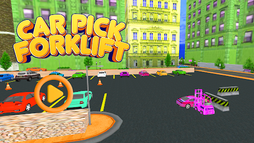 Android application Car Pick Forklift screenshort