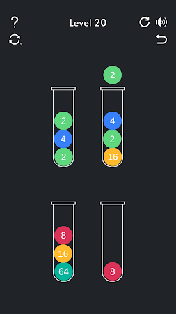 Game screenshot Ball Sort 2048 : Merge Numbers hack