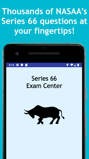 Android application Series 66 Exam Center: NASAA S screenshort