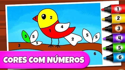 Jogo de Colorir Online para Crianças: Pintar a Casa