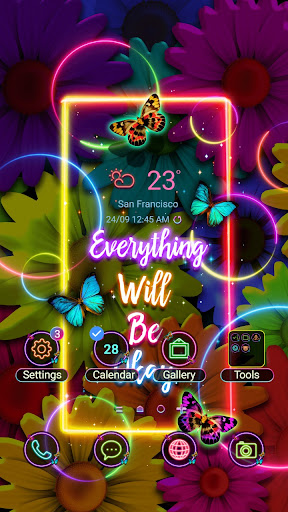 Android application Will Be Okay_Neon - Wallpaper screenshort