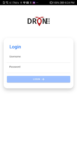 Android application DronNav screenshort