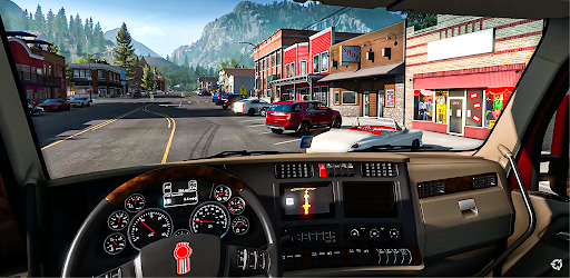 American Truck Driving Games cover