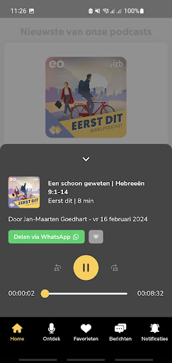 Eerst dit - Bijbelpodcast Screen 2