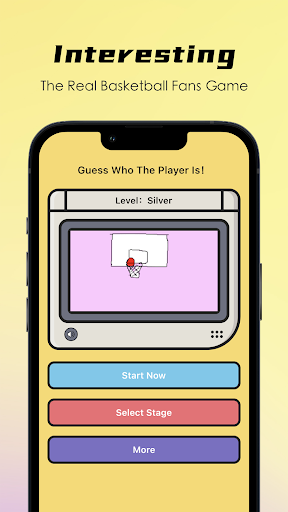 Android application Guess Who-The Basketball Game screenshort