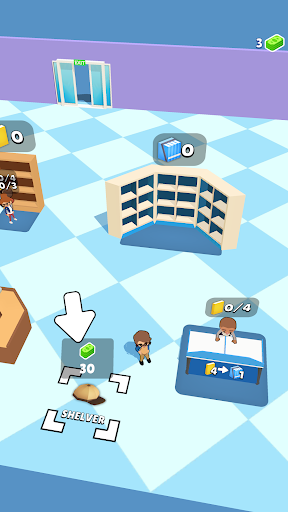 Android application Arcade Idle Library screenshort