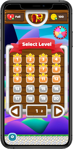 Android application Sweet Candy Crystal screenshort