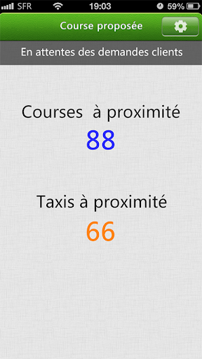 Taxis Connect Driver Screen 3
