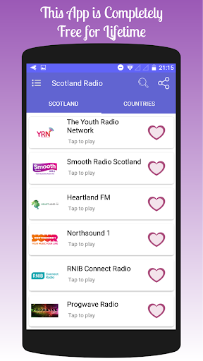 All Scotland Radios in One App