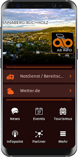 Android application AB Info screenshort