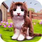 Cover Image of Скачать Virtual Pet Life Cat Simulator  APK
