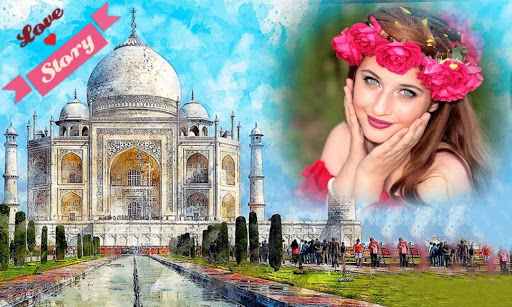 Taj Mahal Photo Frame Screen 2
