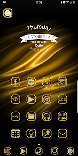 Solid Gold - Icon Pack exclusi Captura de pantalla