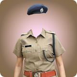 Woman Police Suit Montage icon
