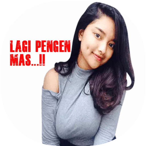 Stiker Cwe Montok Buat WA