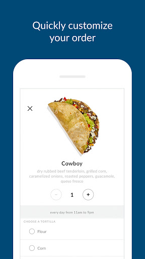 Tacodeli Screen 2