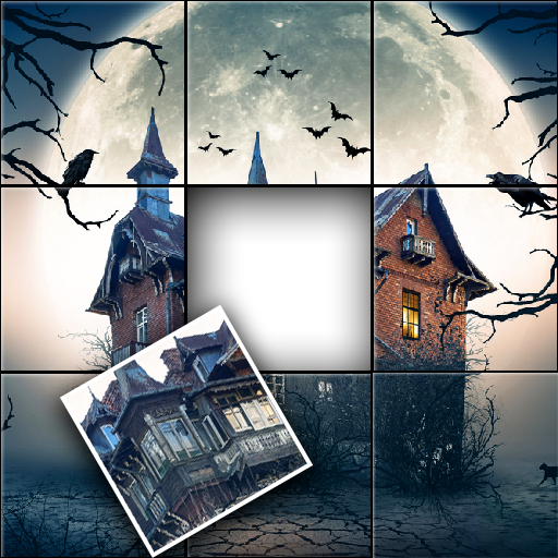 Scary Relaxing Jigsaw Puzzle logo