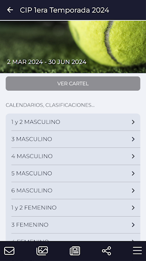 Circuito Interclubes padel Screen 2