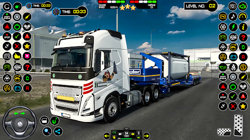 Android application Euro Truck: Truck Driver Games screenshort