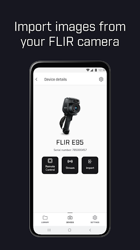 Android application FLIR Tools screenshort