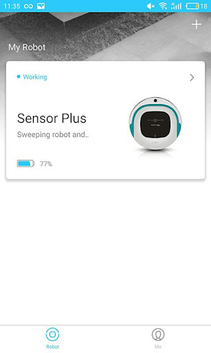 Android application SENSOR PLUS screenshort