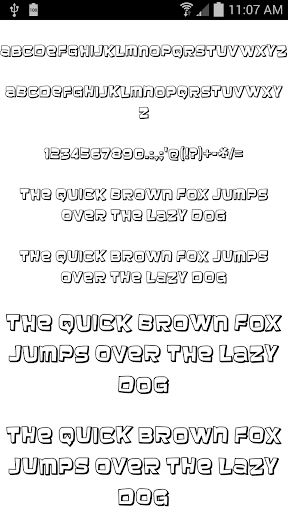 Android application Fonts Message Maker screenshort