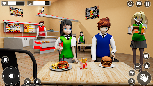 Captura de Pantalla 5 chica anime de secundaria android