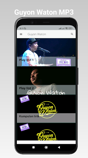 Android application Lagu Guyon Waton full offline screenshort
