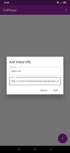 vidPlayer - URL Video Player