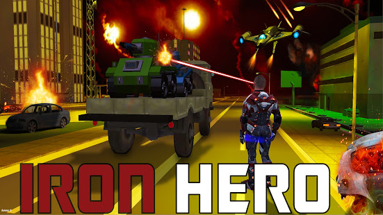 Super Iron Hero Man -  Gangstar Robot Avenger City 1.4 screenshots 13