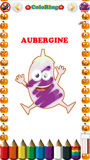 Android application Coloring Painting - Vegetable screenshort