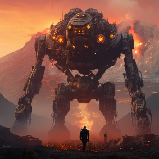 Armored Battle Core Mech