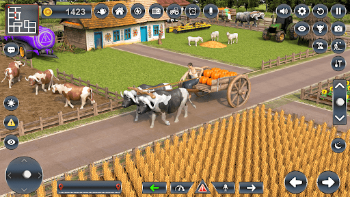 US Tractor Game Farming Sim 3D Screen 3