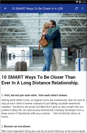 LONG DISTANCE RELATIONSHIPS