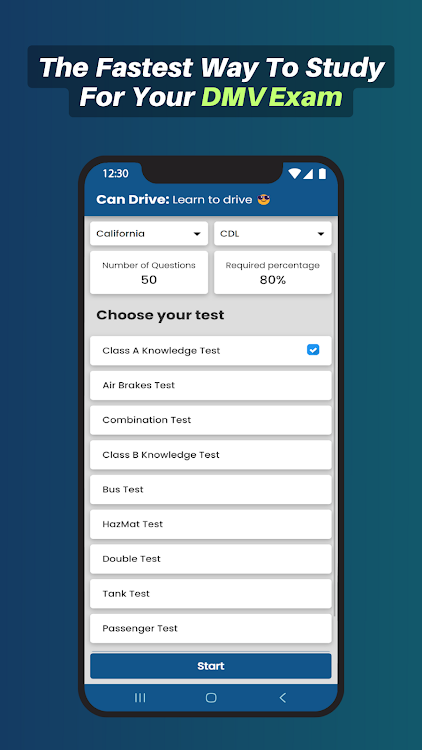Driver's License Practice Test - 1.3.0 - (Android)