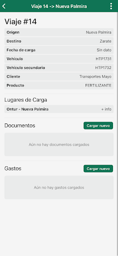 Molnia Transportes Screen 3