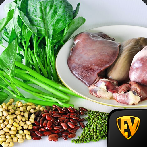 Iron Rich Food Recipes Offline logo