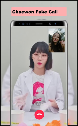 Chaewon Fake Call Screen 3