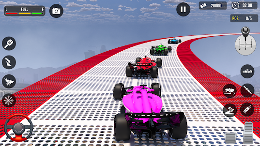 Car Games-GT Formula Car Stunt