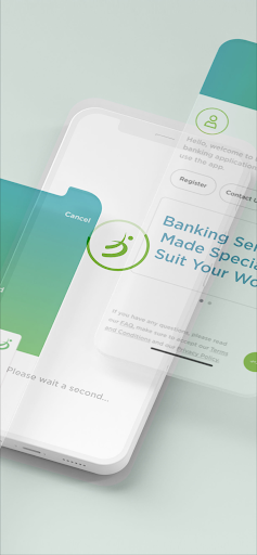 Android application BankDhofar screenshort