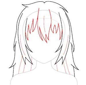 How to draw anime hair step by – Apps on Google Play
