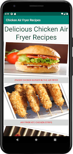Android application Chicken Airfryer screenshort